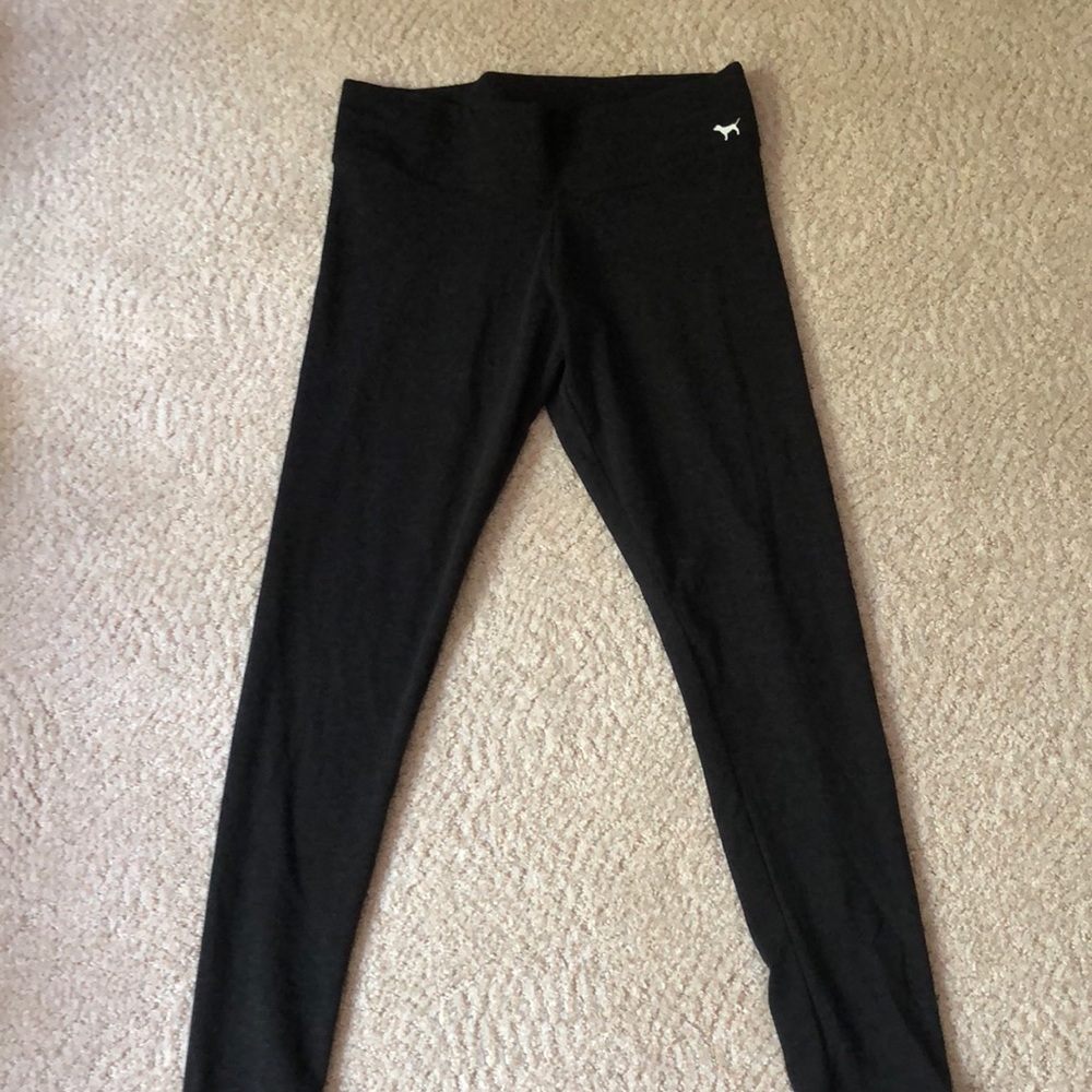 Dark grey PINK yoga pants - Picture 1 of 2